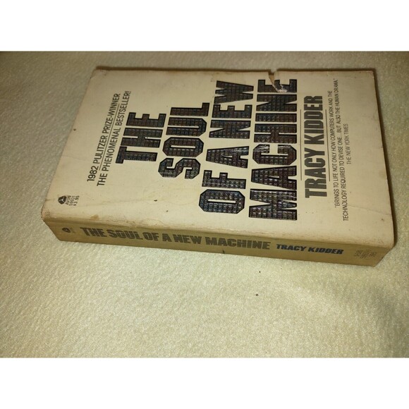 5/$25 The Soul of a New Machine Mass Market Paperbound Tracy Kidder - Picture 2 of 8